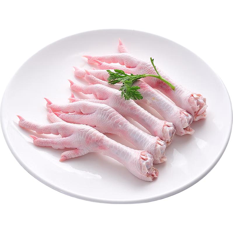 圣农 鸡长爪 1kg 冷冻 白羽鸡卤鸡爪柠檬鸡爪食材 32.34元
