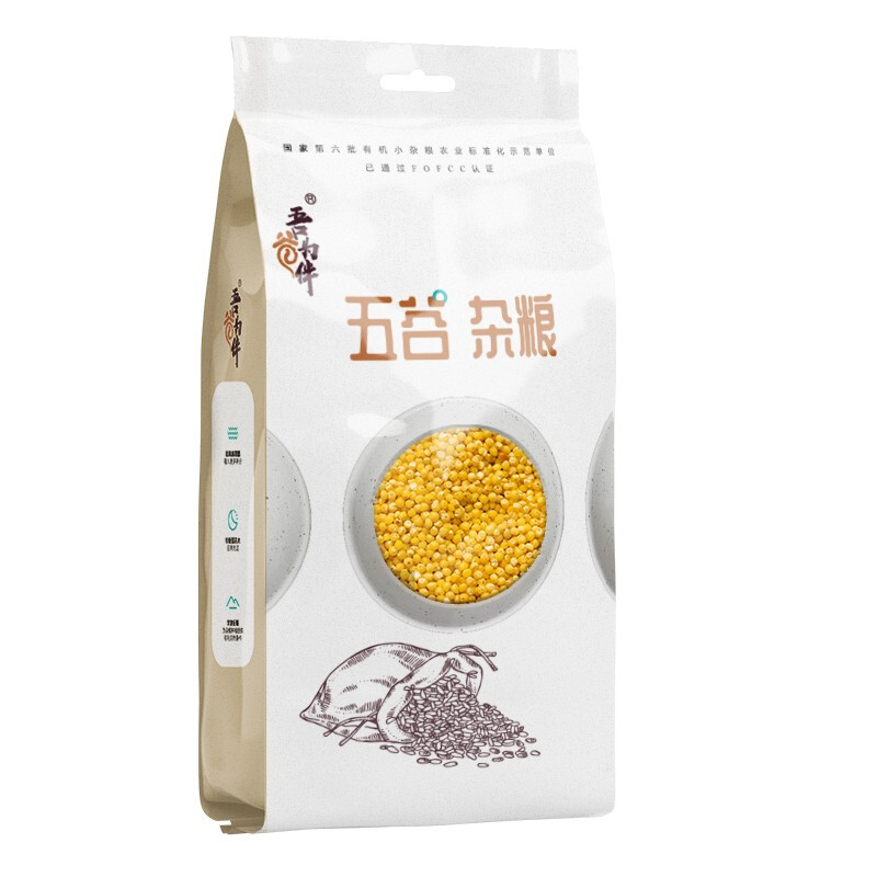 吾谷为伴 五谷杂粮 黄小米 1kg 7.31元（需用券）