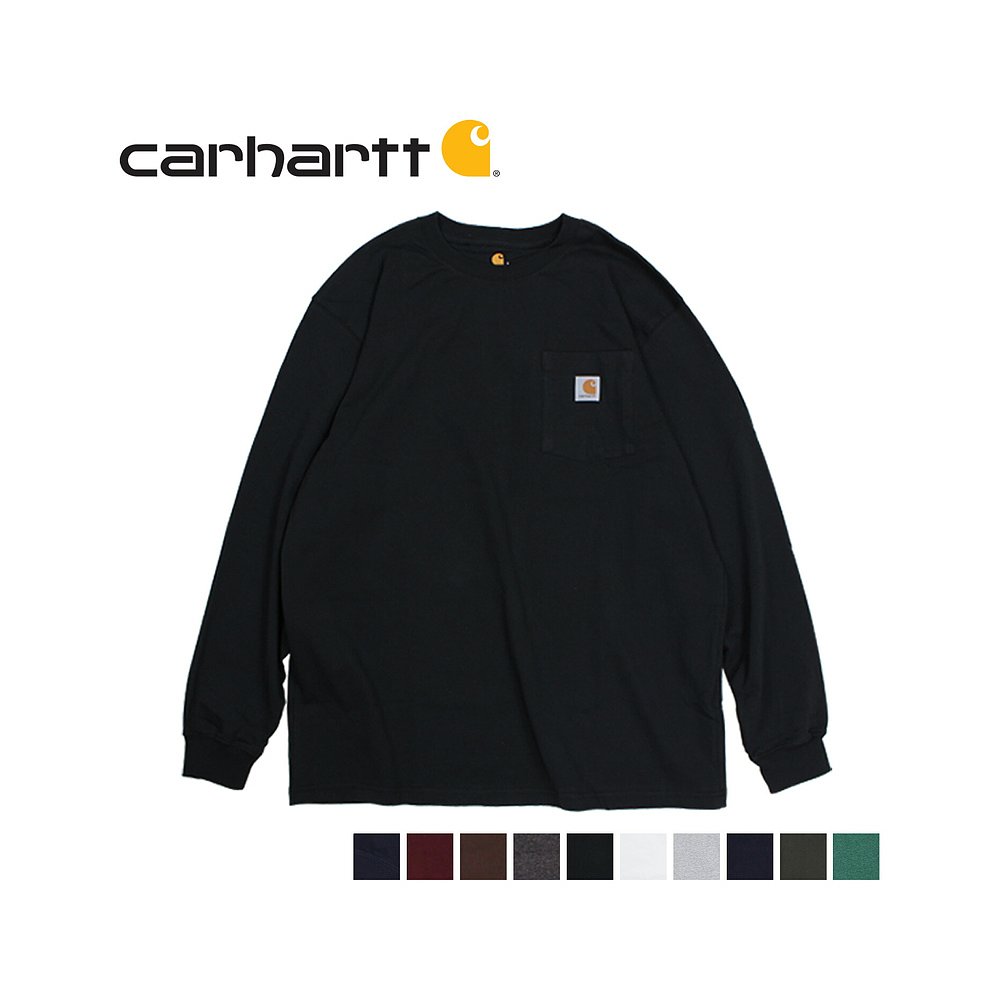 carhartt 长袖运动衫 K126 227.69元包邮（双重优惠）