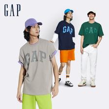 Gap春季新款撞色短袖T恤男装 99.00元