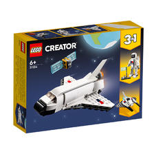 88VIP：LEGO 乐高 Creator3合1创意百变系列 31134 航天飞机 70.3元（需用券）