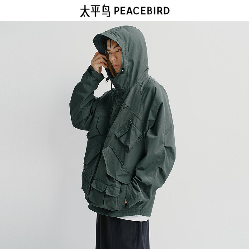 太平鸟 男装 户外 机能工装款外套 ￥219