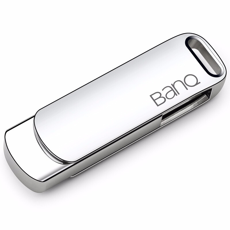BanQ F61 USB 3.0 U盘 珍珠镍 256GB USB-A 99.9元