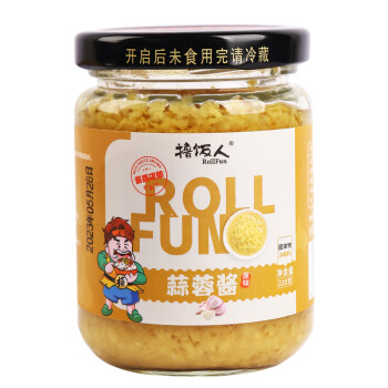 ROLLFUN 撸饭人 蒜蓉酱 220g ￥3.01
