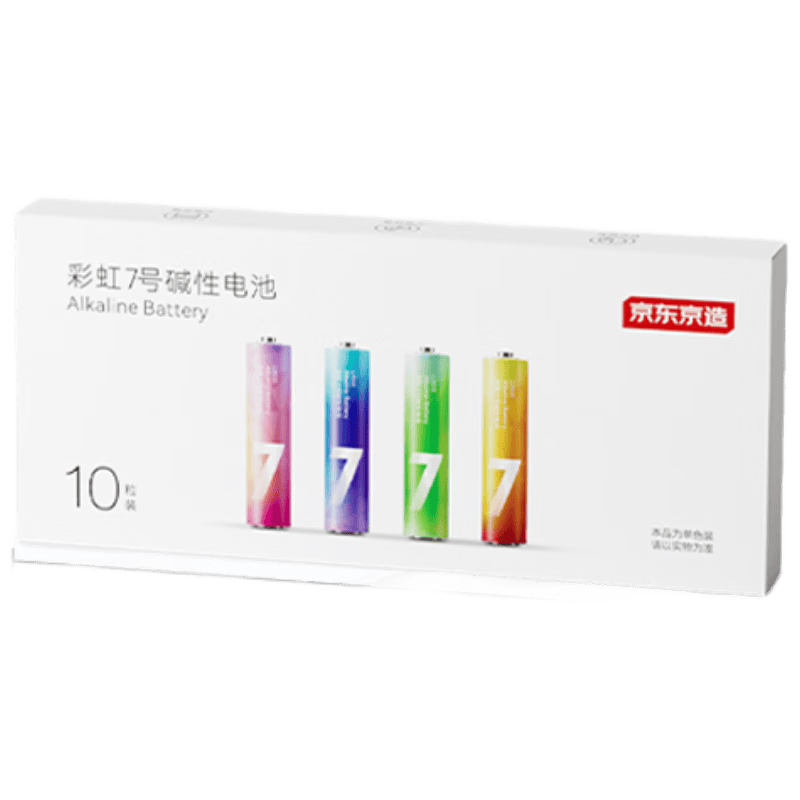 J.ZAO/京东京造 7号电池 10粒 7.99元
