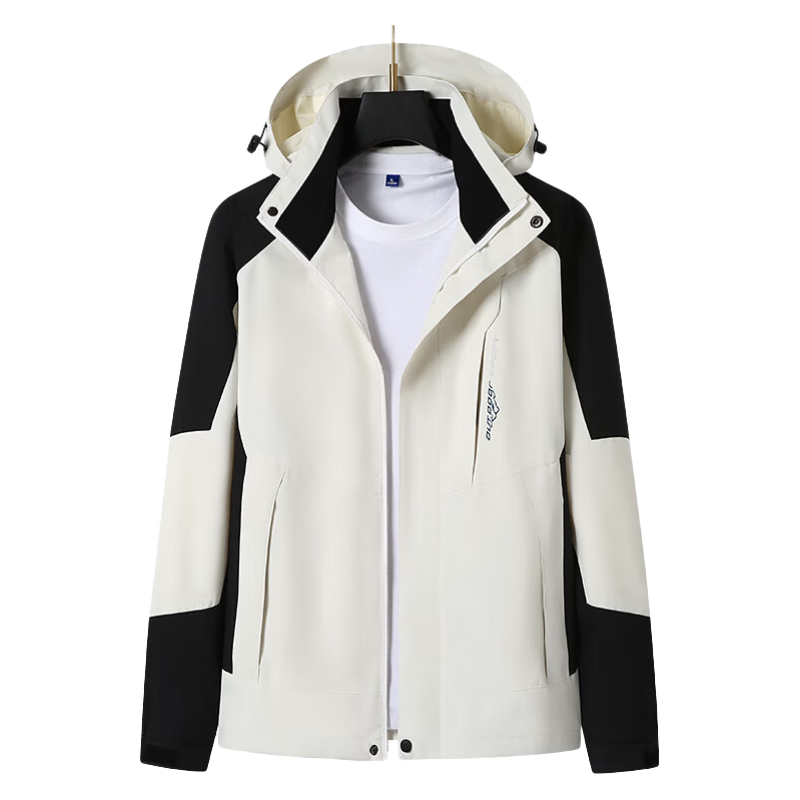 真维斯 JEANSWEST 情侣款防风防水连帽冲锋衣 69元（需用券）