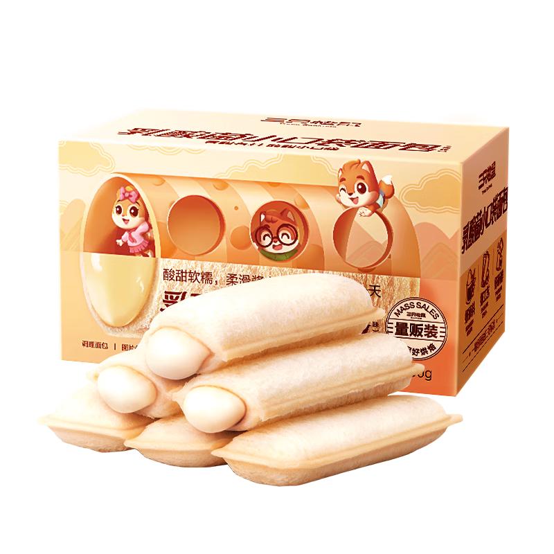 三只松鼠 坚果奶盖沙琪玛 500g 8.89元（需用券）