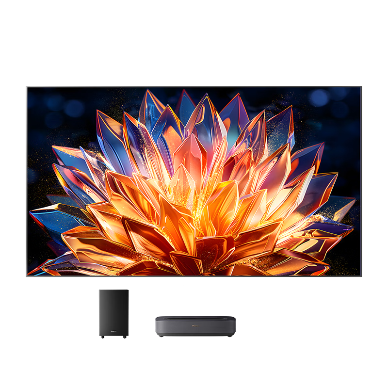 再降价、618预售、PLUS会员：海信 星光S1 80英寸 三色4K激光电视机 80L6N 8659元
