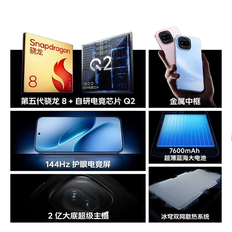 iQOO Z11Turbo 第五代骁龙8手机 2421.65元 - 清风线报