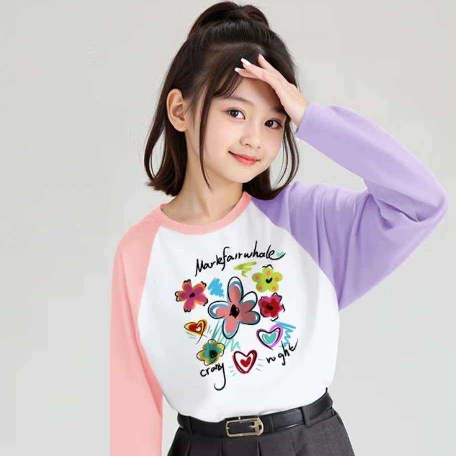 再降价：马克华菲 男女童纯棉T恤、卫裤 *2件 18.95元/件 共37.9元包邮