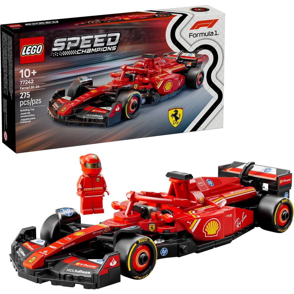 樂高 LEGO 超級賽車系列 77242 法拉利 SF-24 F1 賽車 175.87元