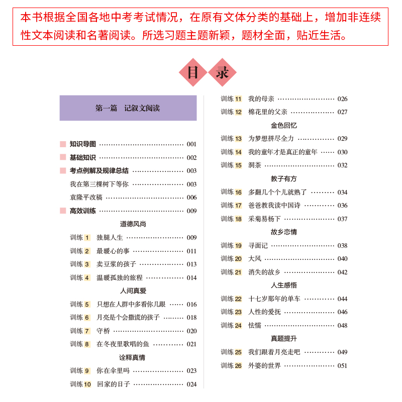 《木头马·初中语文文言文阅读高效训练88篇》（年级任选） 6.8元（需用券