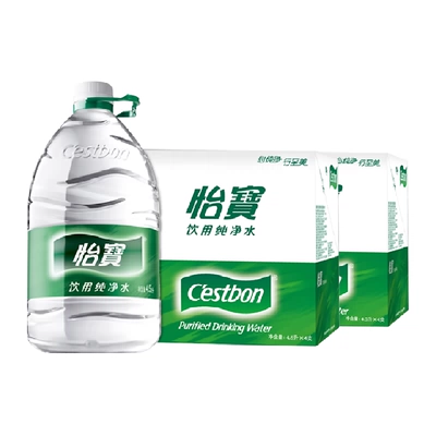 88VIP: 怡宝 4.5L×8桶 超级桶饮用水 42.16元+3.25元淘金币（超级补贴页面加购）