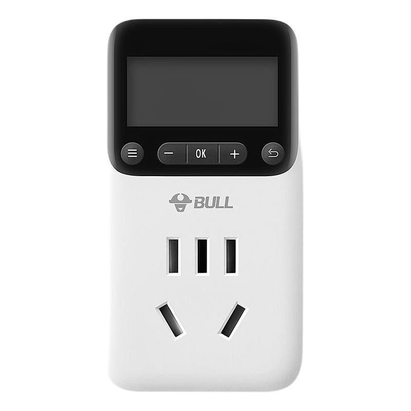 BULL 公牛 GND-1 智能定时器插座 白色 39.7元