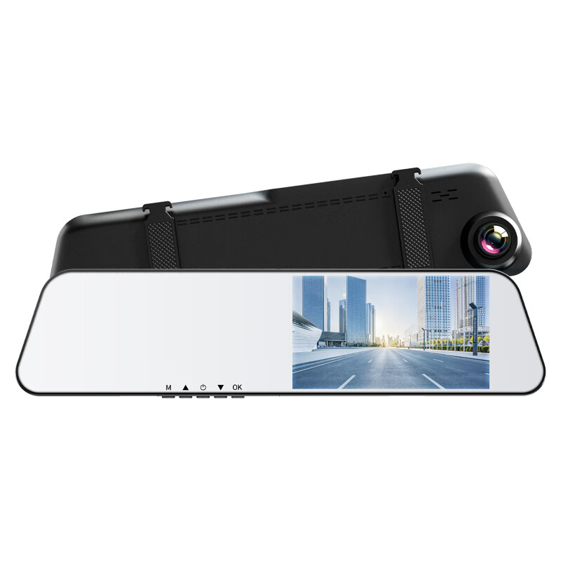 卡仕特 X3高清夜视行车记录后视镜单镜头手机互联+64G卡 159元