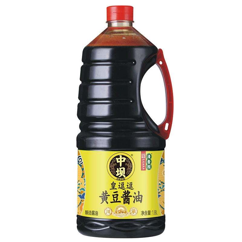 清香园中坝黄豆酱油1.8L 券后9.8元