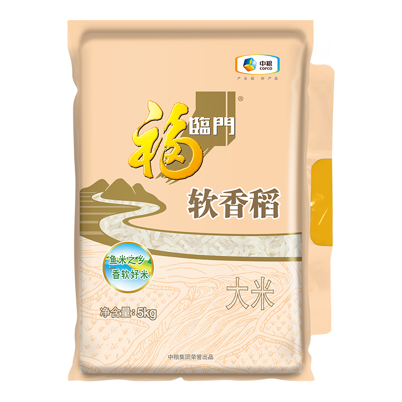 福临门 软香稻大米 苏北米10斤