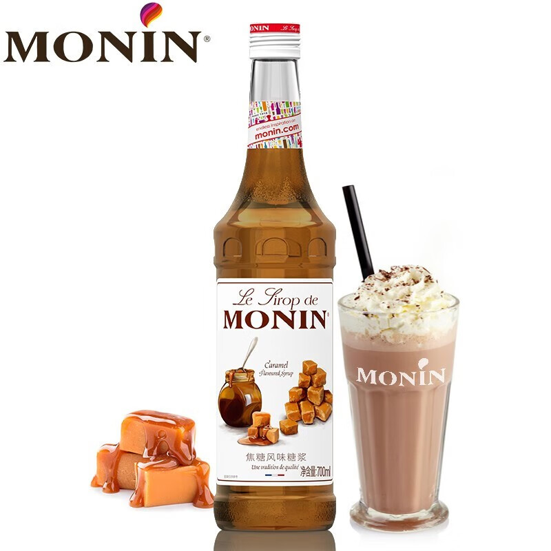 MONIN 莫林 咖啡心情系列 糖浆 焦糖风味 700ml 85元