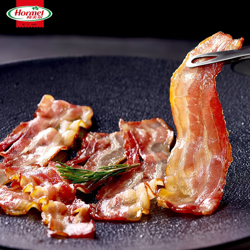 荷美尔 经典香煎培根 冷冻食品培根片 儿童早餐火锅烧烤西餐食材 超值特制