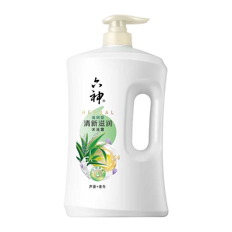 六神 清新滋润沐浴露 1.5L 22.91元（需用券）
