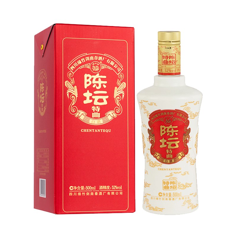 剑南春 陈坛特曲19版 52度浓香型白酒 500ml 1元 - 86线报