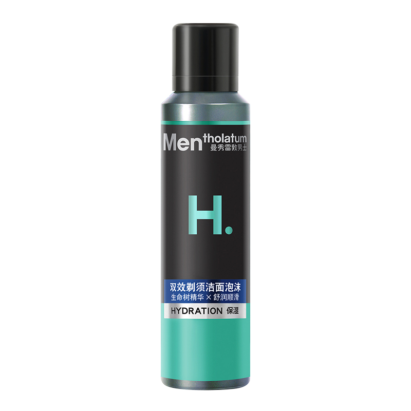 曼秀雷敦 HY保湿活力系列男士双效剃须洁面泡沫 150ml 38元（需用券）