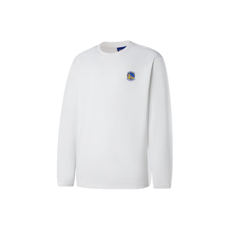 NIKE NBA官方湖人/勇士/开拓者球场生活男女同款上衣长袖T恤秋装 白色 99元