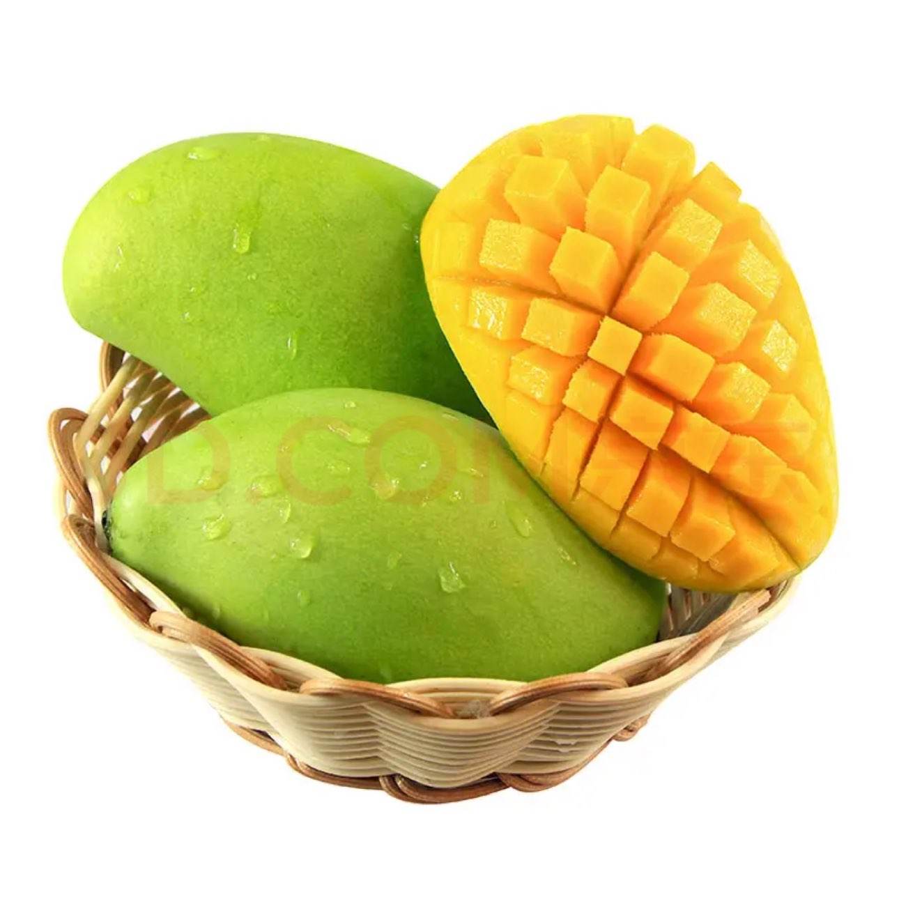 庾丰 越南新鲜芒果 大青皮玉芒 10斤装 净果9斤 单果250g+ 仅2.76元/斤，24.8元