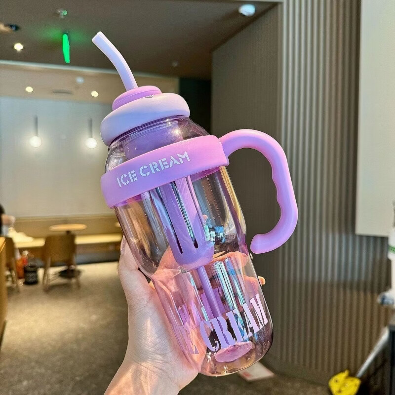 亚创优品 塑料杯 顿顿桶 1300ml肚肚杯 1100ml 9.8元（需用券）