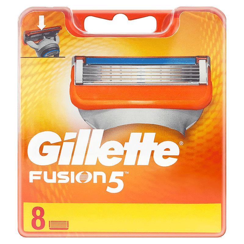 88VIP：吉列（Gillette） 锋隐手动剃须刮胡五层刀片 8只装 包税 券后82.35元包邮