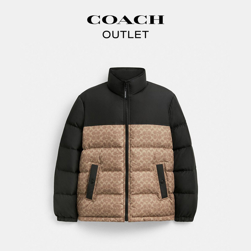 移动端：COACH 男士羽绒夹克 CU798 2680元（淘金币可抵80.4元起）
