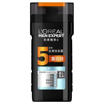 L'OREAL PARIS 男士洗发水去屑洗发露 200ml（新老包装随机发货） 12.9元（需用券