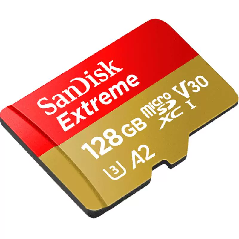 SanDisk 闪迪 Extreme 至尊极速移动系列 MicroSD存储卡（U3、V30、A2） ￥59.9