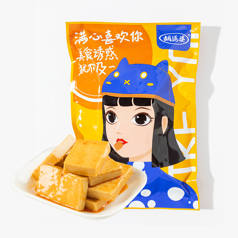 胡婆婆 山药豆干 五香味 30袋 5.9元（需用券）