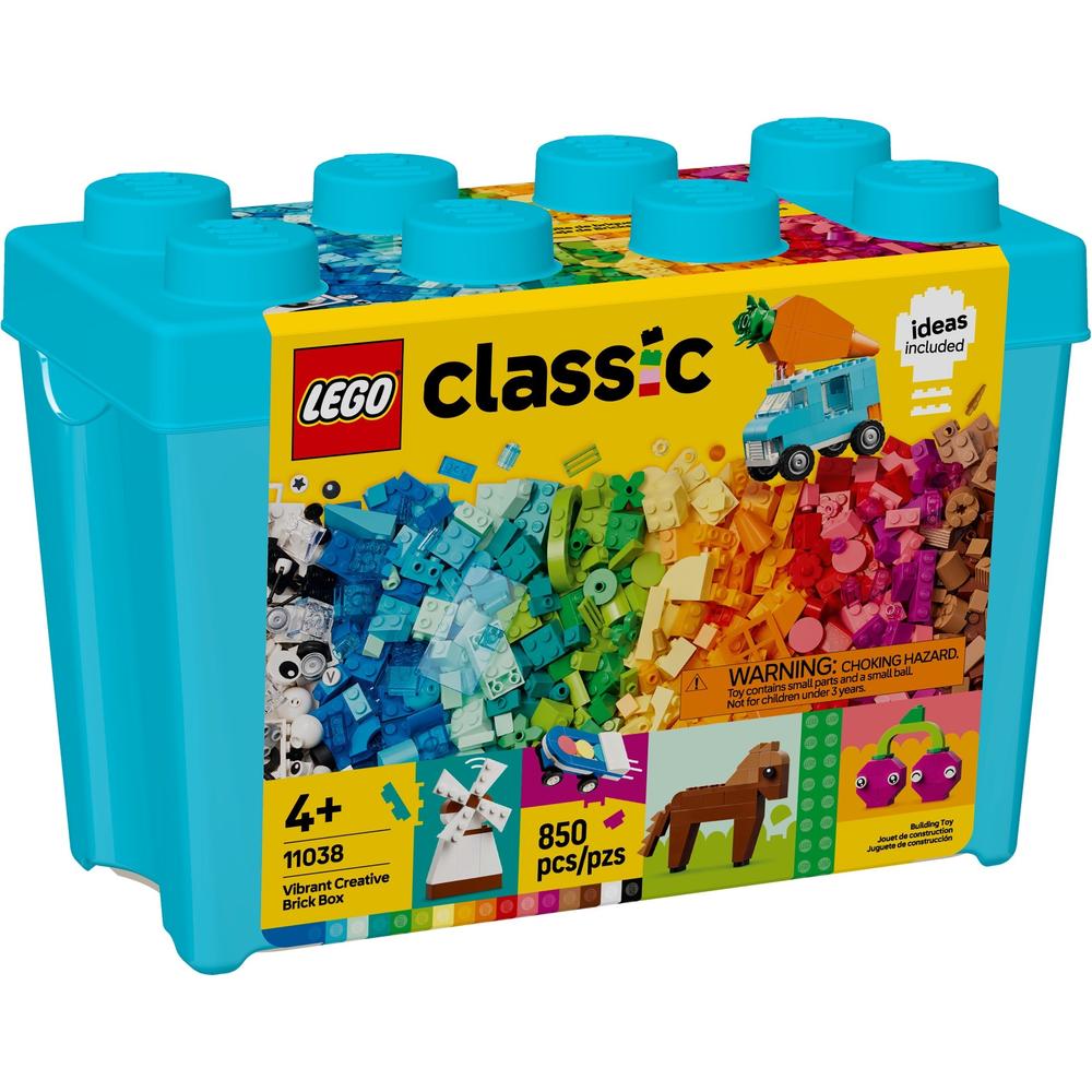 移动端、京东百亿补贴：LEGO 乐高 积木11038缤纷创意积木盒4岁+男孩女孩儿童