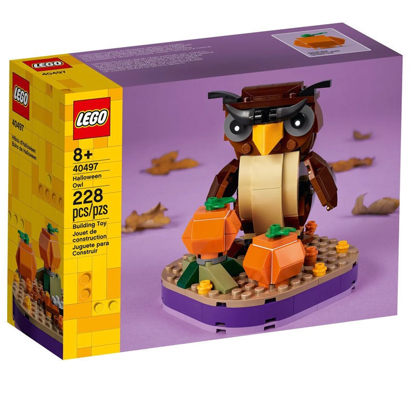 LEGO 乐高 方头仔系列 40497 万圣节猫头鹰 49元（需用券）