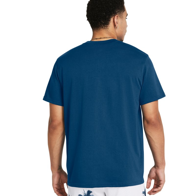 安德玛 官方UA库里Curry Splash男子刺绣篮球运动短袖T恤1383379 265.05元