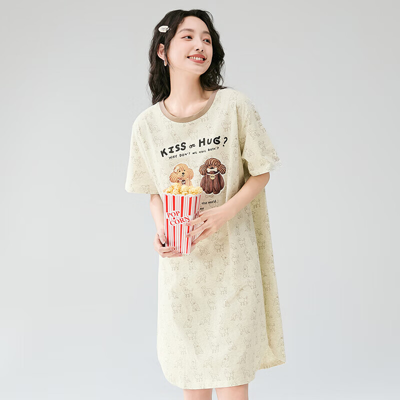 芬腾 女士家居服睡裙 34.9元(需用券)