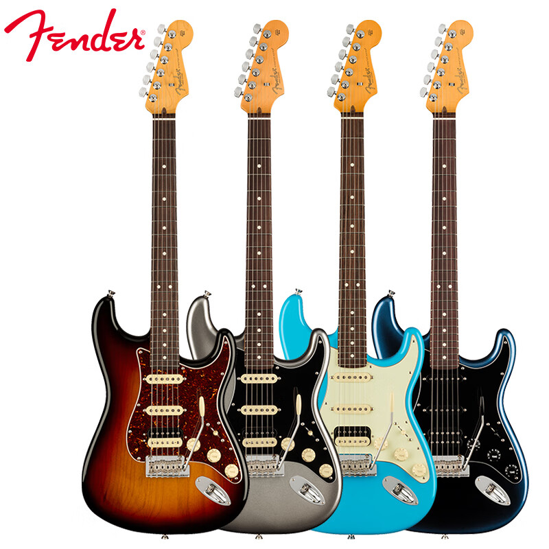 PLUS会员：Fender 芬达 美芬II代系列电吉他 ST单单双玫瑰指板 可选制定款式颜