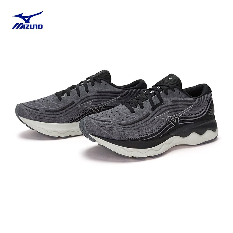 PLUS会员：MIZUNO 美津浓 男子运动跑步鞋 回弹舒适 WAVE SKYRISE 4 308.22元包邮（
