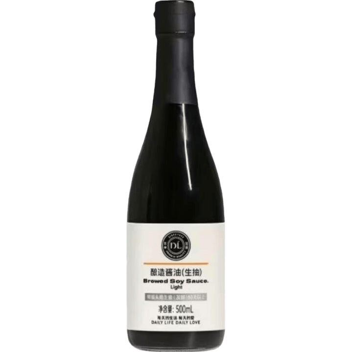 胖东来 黄豆生抽酱油 500mL×1瓶 0添加特级 9.79元 包邮