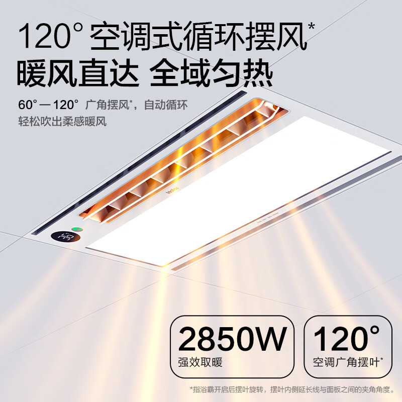 海尔 HD28R 双电机风暖浴霸 439.08元 - 86线报