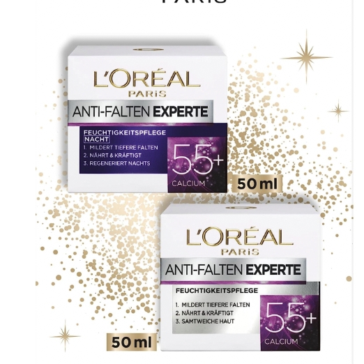 有券的上：L'OREAL PARIS 保湿护理套装 55+ 2 *50 ml 67.65元（需用券）