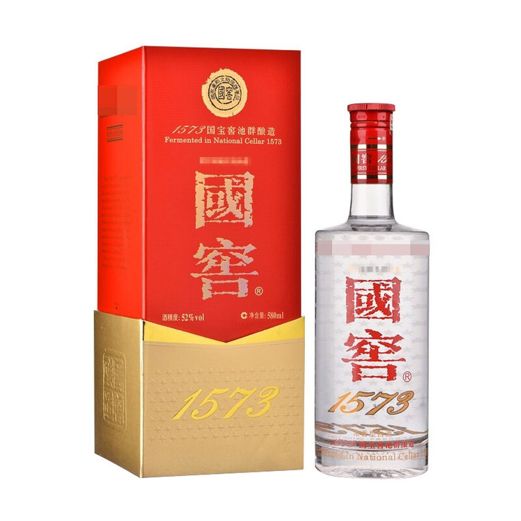 88VIP：国窖1573 泸州老窖国窖1573浓香型高度白酒酒水52度580ml*1宴请送礼礼品 1