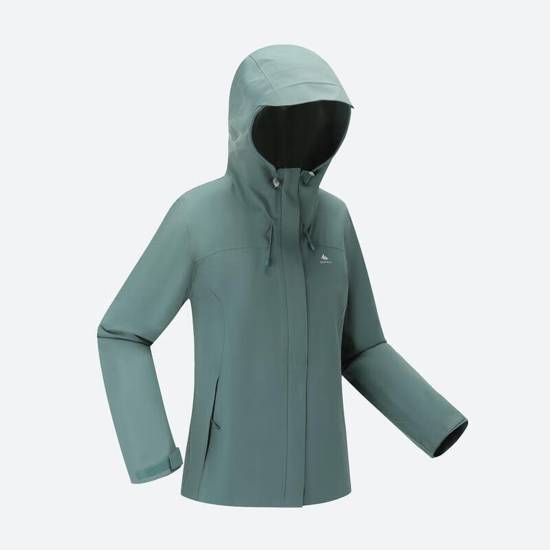 DECATHLON 迪卡侬 户外硬壳冲锋衣女款春秋登山服防风防水夹克风衣运动外套MH