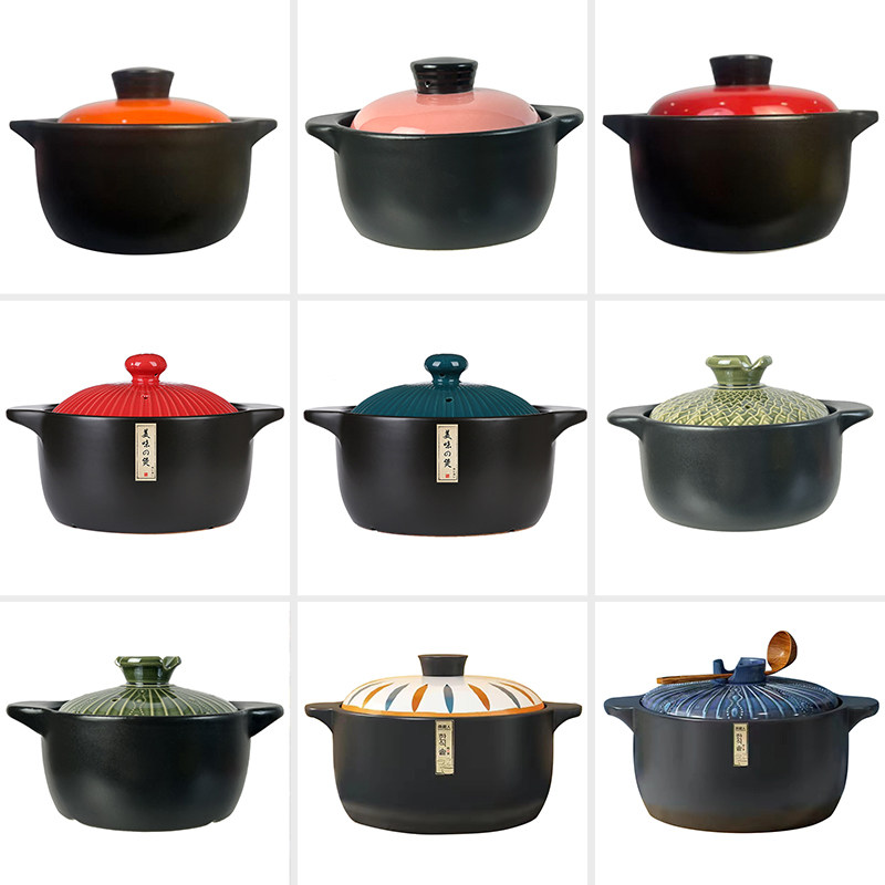 移动端：帮企陶瓷 耐高温陶瓷砂锅炖锅1.5L 9.7元（淘金币可抵0.52元起）