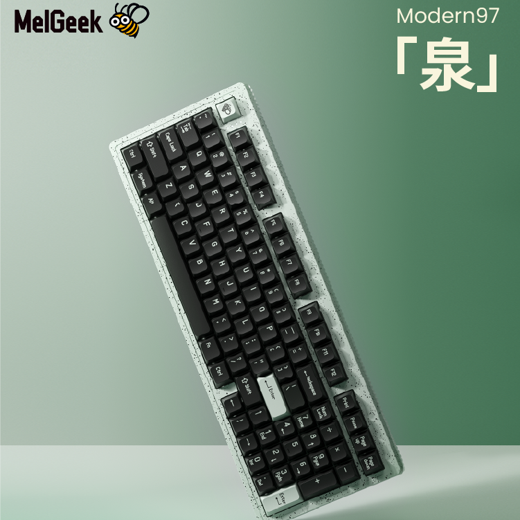 MelGeek Modern97 97键 2.4G蓝牙 多模无线机械键盘 999元（需用券）