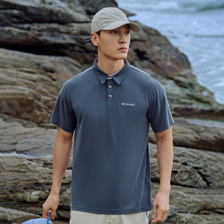 Columbia 户外男式休闲运动短袖POLO衫 288元