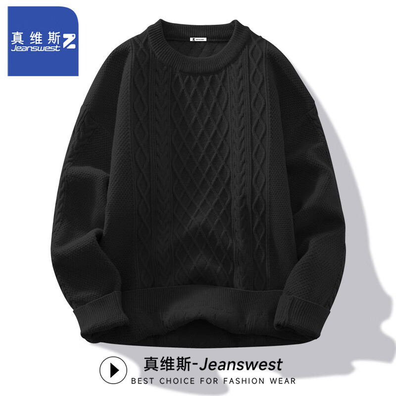 JEANSWEST 真维斯 Z+）冬季半高领毛衣 ZH-44-171700-1 88.49元（需用券）