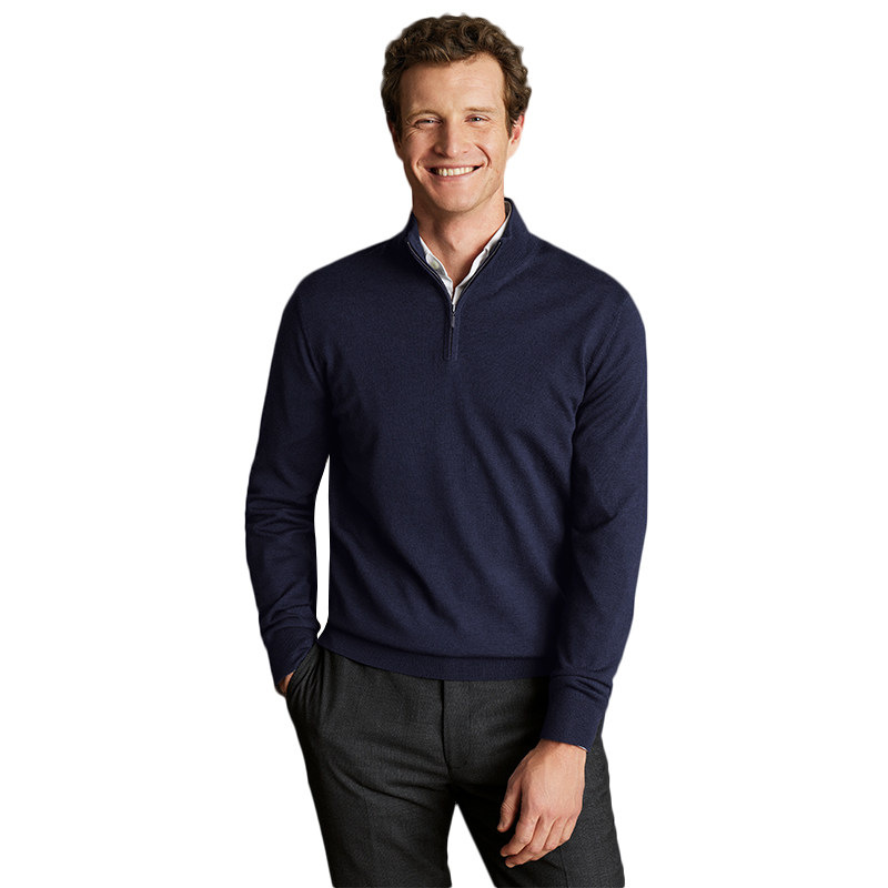 CHARLES TYRWHITT 男士保暖毛衣 KNJ0321NAV 765元（需用券）